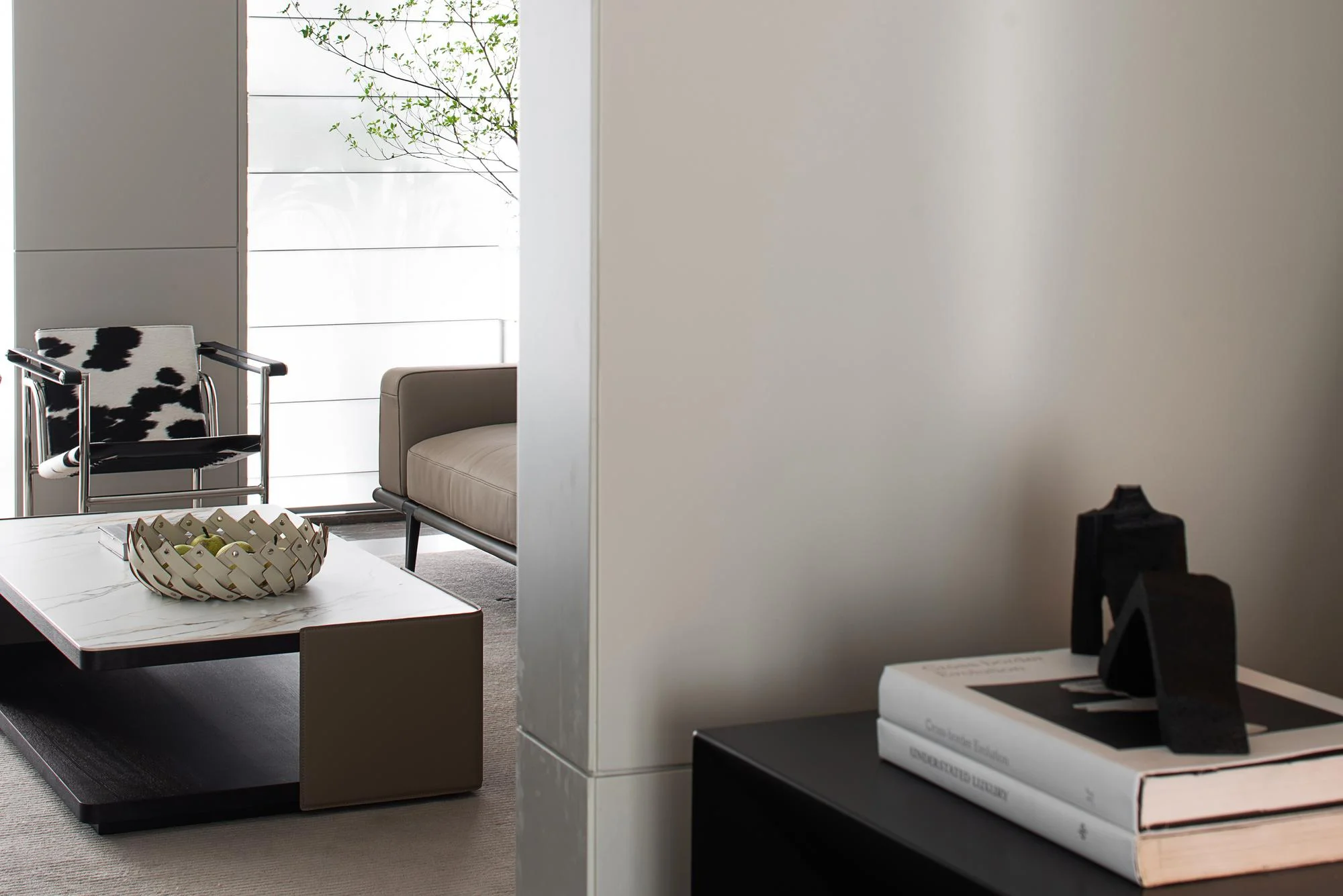 vivienda con decoración minimalista